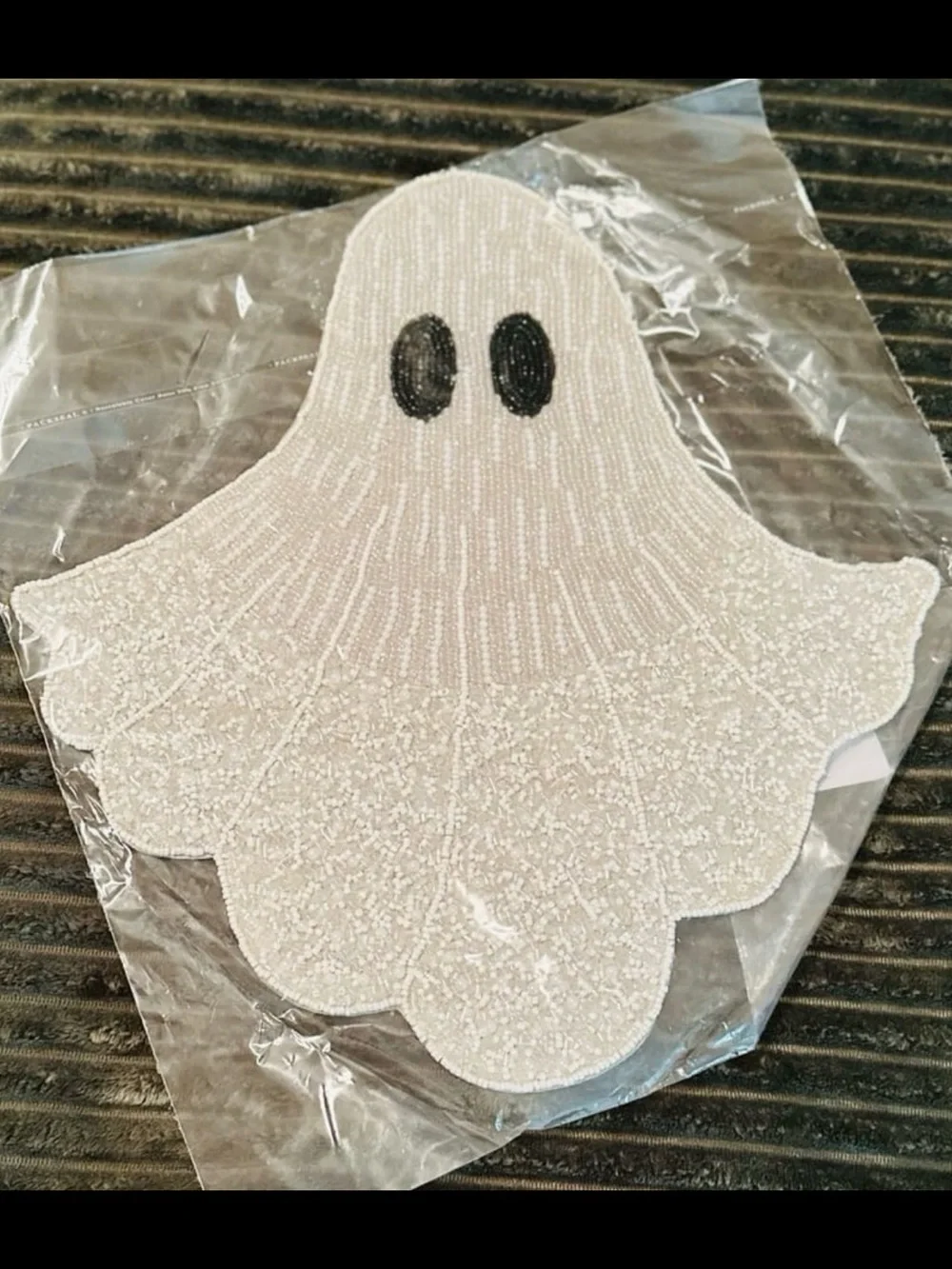 Christian Siriano NWT Ghost Beaded Placemat